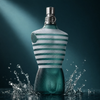 Jean Paul Gaultier Le Male Eau de Toilette — water droplets close-up