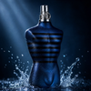 Jean Paul Gaultier Ultra Male — water droplets close-up